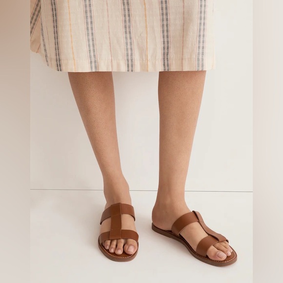 Madewell Shoes - Madewell The Boardwalk T-Strap Slide Sandal